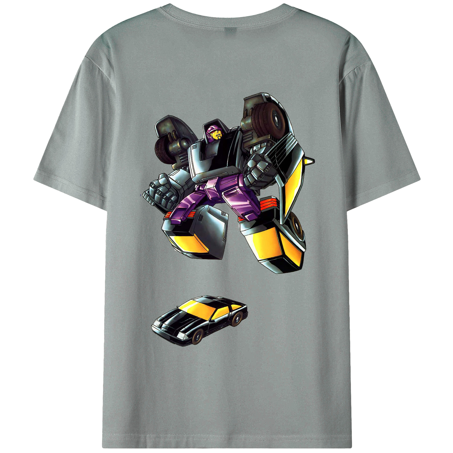 （画像用）  綿100％ メンズ半袖Tシャツ（バックプリント） 通気性